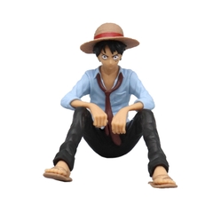 Mô hình One Piece Luffy ngồi cực phong cách . Cao 10cm , nặng 100gram . Figure anime One Piece