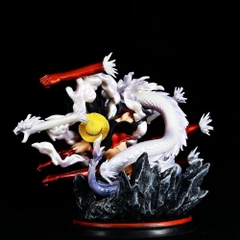 Mô Hình OnePiece Luffy Gear 4 Snake Man 5 tay - Figure One Piece có hộp màu