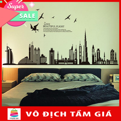 Decal dán tường LOVE TO FlY - HPMJM7280-Scenedecal