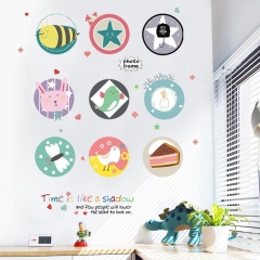 Miếng giấy dán tường Decal dán tường cho bé Time is like Shadow XL8356 kiddecals