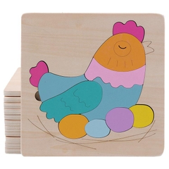 Tranh ghép gỗ đồ chơi gỗ cho bé từ 2 tuổi PuzzleToys