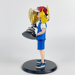 Mô hình Pokémon Satoshi và Pikachu chiến thằng giải, Figure Pokémon đồ chơi toys