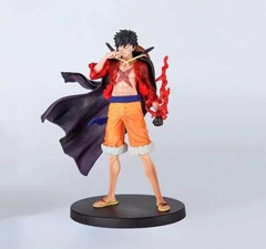 Mô Hình OnePiece Luffy Áo choàng tay có haki vũ trang cao 17 cm - Figure One Piece có hộp màu