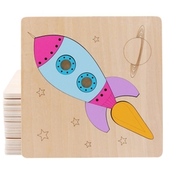 Tranh ghép gỗ đồ chơi gỗ cho bé từ 2 tuổi PuzzleToys