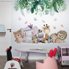Decal dán tường Tranh dán tường Sticker Dán Tường Cho bé ZH95