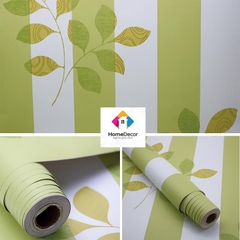 10M giấy dán tường có keo xanh lá- khổ 45 cm hpmwallpaper