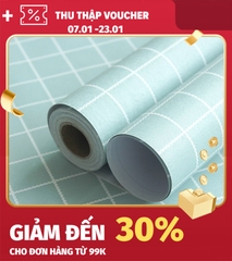 Giấy dán tường kẻ ô phong cách sang trọng Hàn Quốc Khổ 5M HPMWallpaper. Độ bền cao keo bám chắc tuổi thọ giấy lâu.