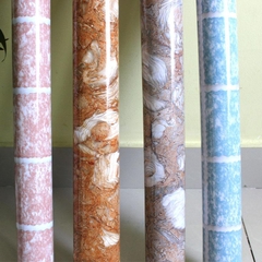 Giấy dán tường ko cần thêm keo Loại Cao Cấp Phủ Lớp Chống Bụi Hoa Văn Đẹp Khổ 60cm x 5M Có sẵn keo,dán trên mọi bề mặt HPMWallpaper