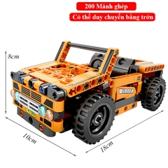 [HCM]Đồ chơi lắp ghép mô hình xe Cỡ Lớn nhiều màu sắc chất liệu nhựa ABS cao cấp Block Hanhphucmart
