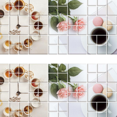 [HCM]Sticker Decal dán tường trang tri CAFÉ SÁNG Khổ 60 x 120 cm