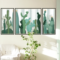 Decal dán tường Sticker dán tường in chất lượng cao có keo mặt sau mẫu hoa lá phong cách Vintage H47