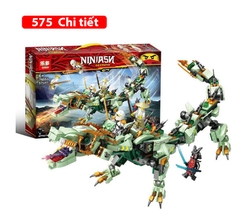 Đồ chơi lắp ráp Rồng Ninja Lego Ninja vơi hơn 800 chi tiết nhựa ABS cao cấp