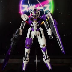 (Tặng Base) Mô hình Lắp ráp HG 1/144 Gundam Aerial (tím) Gunpla đồ chơi Toy