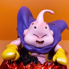 Mô Hình DragonBall Satan lái oto chở Majin buu - Cao 12cm - rộng 9,5cm , nặng 500gram - Figure DragonBall - Có Hộp màu