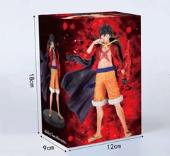 Mô Hình OnePiece Luffy Áo choàng tay có haki vũ trang cao 17 cm - Figure One Piece có hộp màu
