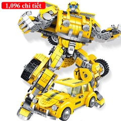 [HCM]Đồ chơi lắp ráp kiểu Lego robot Tranformer Xe Với 1096 Chi tiết nhựa ABS Cao cấp