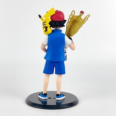 Mô hình Pokémon Satoshi và Pikachu chiến thằng giải, Figure Pokémon đồ chơi toys