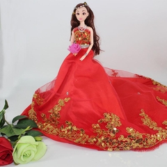 Búp bê cô dâu 3D cao cấp 35cm thướt tha búp bê xinh xắn Minidoll, với chất liệu cao cấp, từng chi tiết được thiết kế tỉ mỉ, tinh xảo vô cùng tinh tế, sang trọng