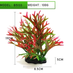 Trang trí hồ cá, bể cá ,tiểu cảnh ,thúy sinh Mô hình tảo biển lùn nhiều màu sắc TS24