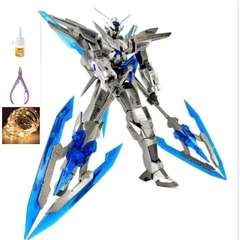 (Tặng base+Decal nước) Mô hình Lắp ráp Gundam HG 1/144 Transient Mạ bạc Fighter Gundam Đồ chơi Toy