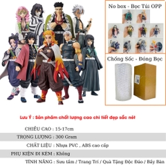 Mô hình Kimetsu No Yaiba figure Demon Slayer Các Trụ Cột Thợ Săn Quỷ Giyuu Kyoujurou Shinobu..figure thanh gươm diệt quỷ