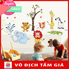 Decal dan tuong DONG VAT NGO NGHINH HPM9221-kiddecals