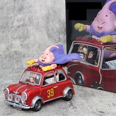 Mô Hình DragonBall Satan lái oto chở Majin buu - Cao 12cm - rộng 9,5cm , nặng 500gram - Figure DragonBall - Có Hộp màu