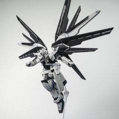 Mô hình lắp ráp Robot Gun-dam HG 1/144 Freedom (Đen)  đồ chơi Toy (Tặng Base)