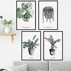 Decal dán tường Sticker dán tường mẫu Khung Tranh ZH64 In mực chất lượng cao có keo mặt sau