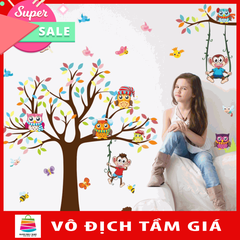 Decal dán tường KHU VƯỜN VUI NHỘN- XL8192-kiddecals