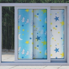 [Lấy mã giảm thêm 30%]Giấy dán kính phòng tắm phòng khách che ánh sáng cửa số [khổ 60cm] - HPGLASS Hình ảnh sắc nét bền đẹp không bay màu