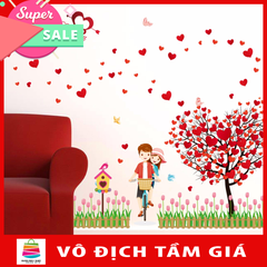 Decal dán tường LOVING TREE-flowerdecal