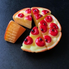Charm Slime Mô hình set 06 Miếng bánh Pizza HPMCharm