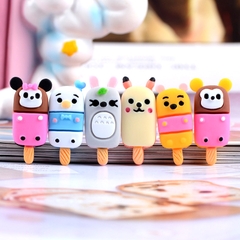 Charm Slime squishy Combo 06 Mô hình que kem kích thươc 14 x 28 mm minidoll