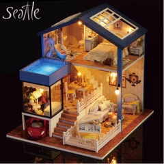 Nhà búp bê Seattle DiyDollHouse