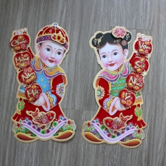 Câu đối ngày tết decal trang trí tết với nhiều câu đối hình con trâu năm 2021