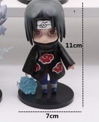 Mô hình Naruto Combo nhân vật Naruto Sasuke Sakura Gaara Itachi Kakashi Hinata Jiraira ... Figure Anime Naruto