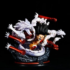 Mô Hình OnePiece Luffy Gear 4 Snake Man 5 tay - Figure One Piece có hộp màu