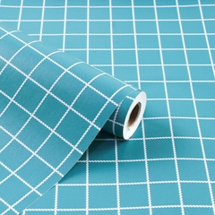 Giấy dán tường kẻ ô phong cách sang trọng Hàn Quốc Khổ 5M HPMWallpaper. Độ bền cao keo bám chắc tuổi thọ giấy lâu.