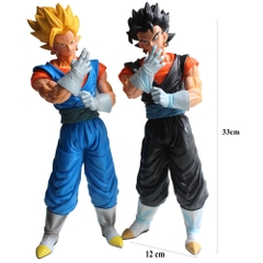 Mô hình 7 viên ngọc rồng Songoku Vegito tóc xanh ,tóc vàng hàng siêu chất cao 33 cm , figure 7 dragon ball Toystationvn