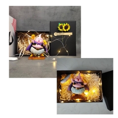 Mô hình Ma Bư 7 viên ngọc rồng siêu dễ thương cao 9cm Dragon Ball Majin Buu figure ToystationVN