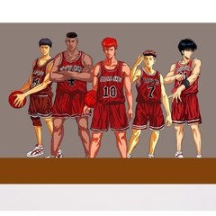 Mô hình nhân vật truyện bóng rổ Slam Dunk, Sakuragi ,Rukawa cute figure