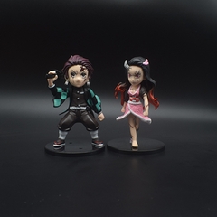 Mô hình Tanjirou, Nezuko, Zenitsu, Inosuke, Uzui,thượng huyền lục Guytaro cao 14cm Figure Kimetsu No Yaiba