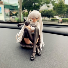 Mô Hình Nhân Vật Sora Kasugano trong amime Yosuga No Sora, Figure Sora Kasagano dáng ngồi, trang trí phòng, xe ô tô  Toy