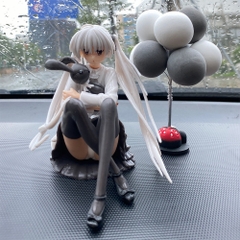 Mô Hình Nhân Vật Sora Kasugano trong amime Yosuga No Sora, Figure Sora Kasagano dáng ngồi, trang trí phòng, xe ô tô  Toy