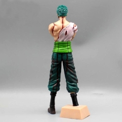 Mô Hình OnePiece Zoro đẫm máu - Cao 29cm - nặng 430gram + Có Box + phụ kiện có 2 đầu thay thế + 1 đế kẹp chân - Figure