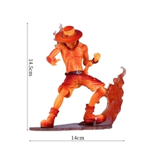 Mô hình nhân vật One Piece Sabo Portgas và ACE rực lửa cao 15 cm