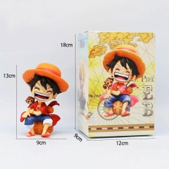 Mô hình One Piece Sanji Zoro Chibi cute hàng cao cấp siêu đẹp cao 13cm