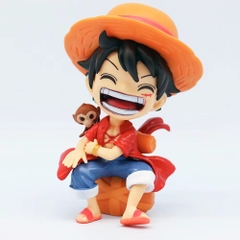 Mô hình One Piece Sanji Zoro Chibi cute hàng cao cấp siêu đẹp cao 13cm