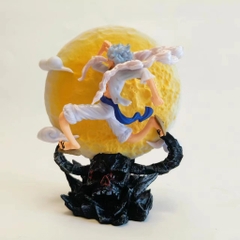 [Có Đèn Led] Mô hình Anime One Piece D.Monkey và mặt trăng có đèn led 13,5cm cực ngầu, Figure Đồ chơi Toy
